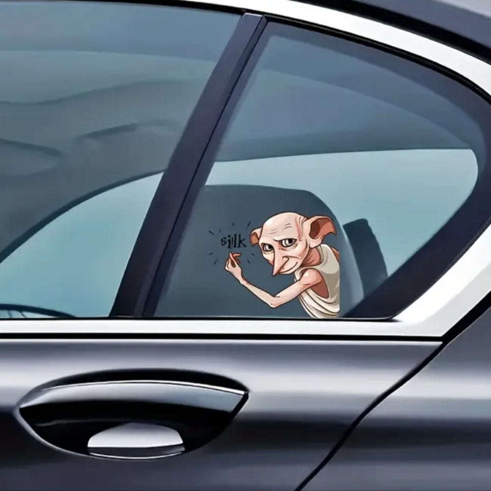 Dobby Snap Fingers Car Sticker